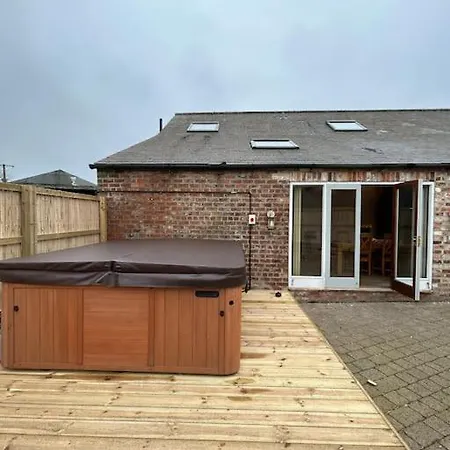 Сasa de vacaciones Woodland View With Hot Tub And Snooker Table Huby